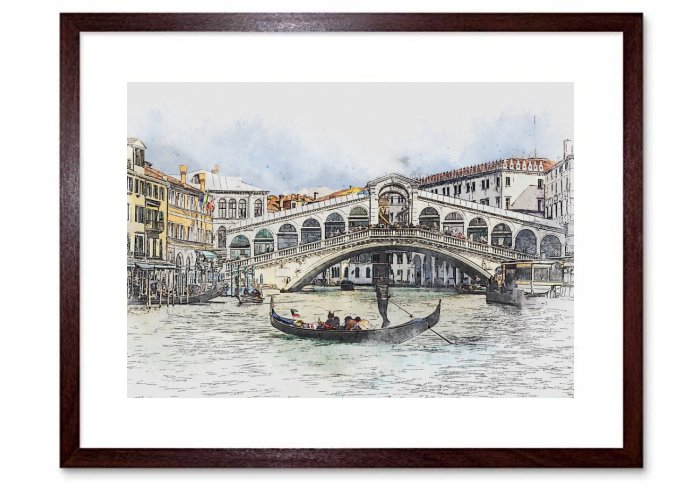 Venice Italy Canal Landmark City Building
